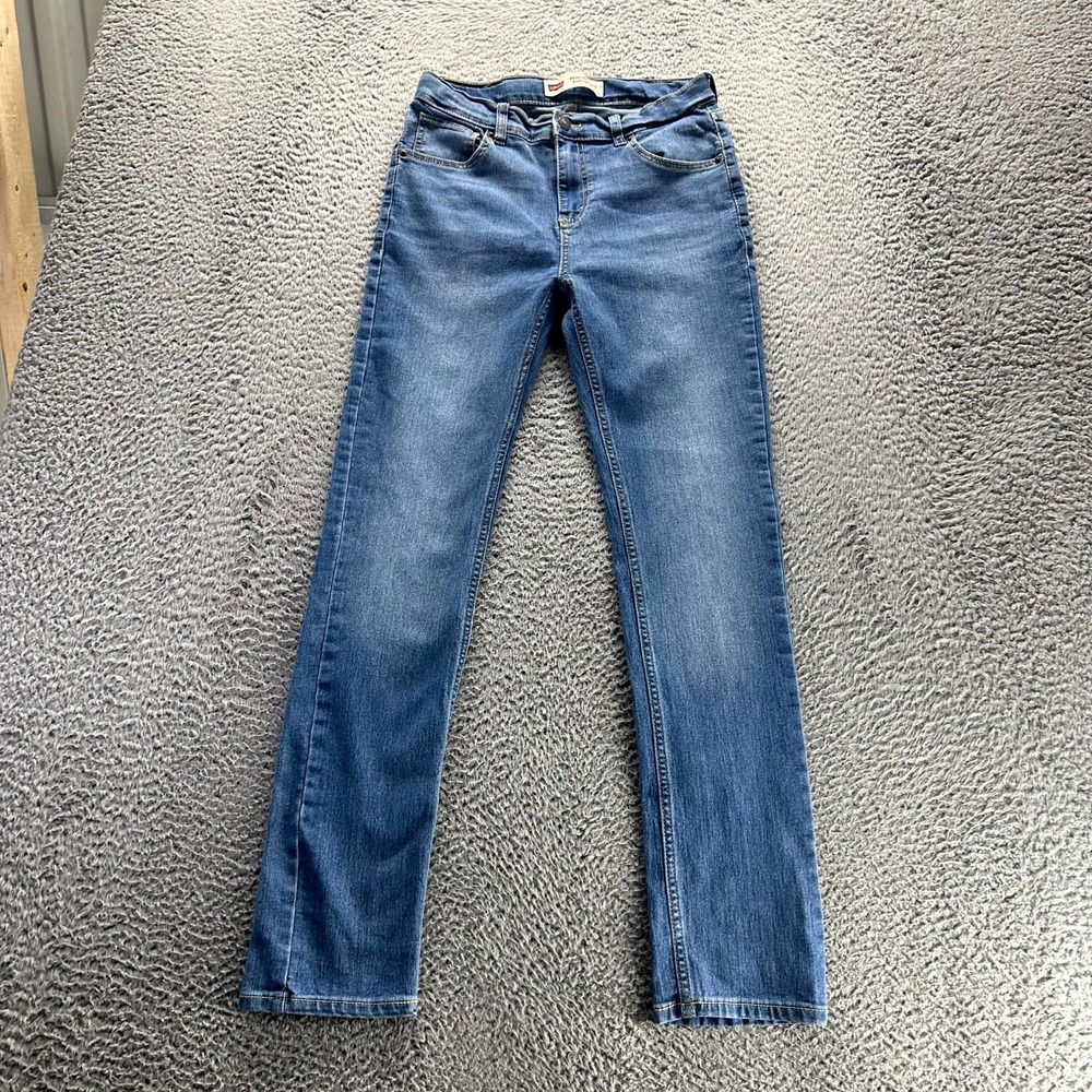 Levi's 510 Jeans Womens 18 Blue Denim Cotton Skinny Mid Rise Outdoor Stretch